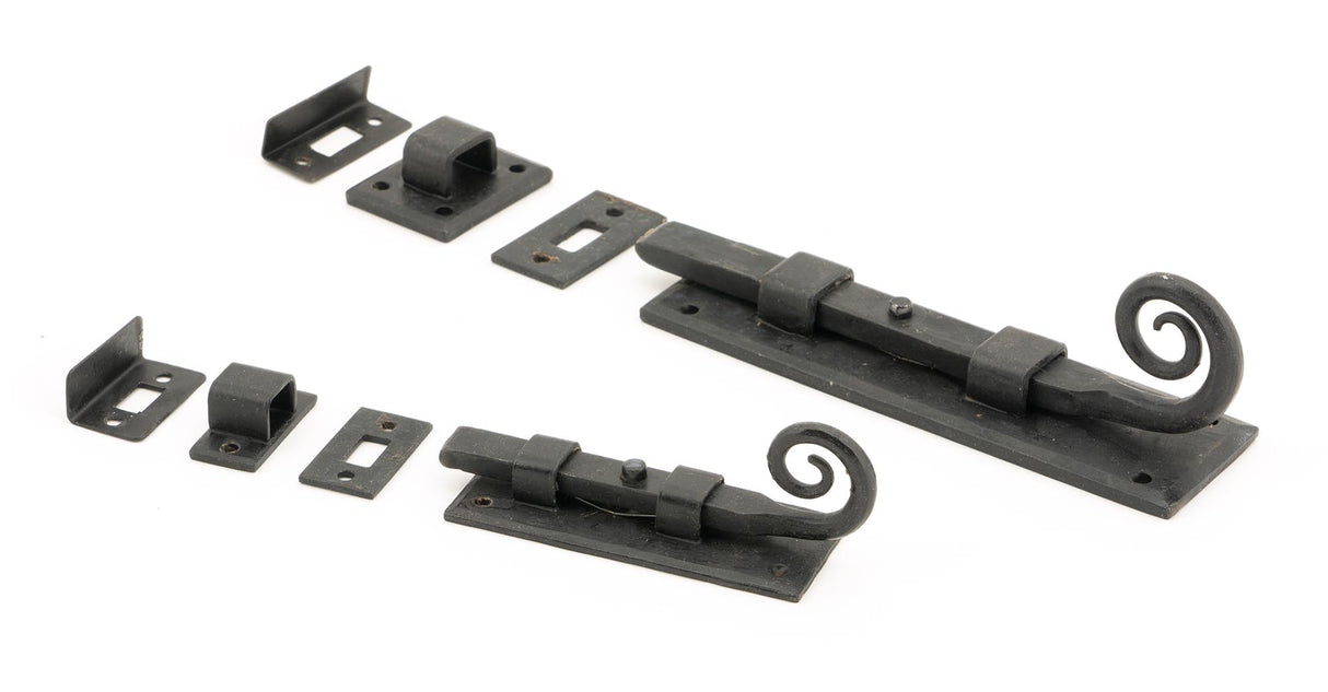 From The Anvil - External Beeswax 4" Monkeytail Universal Bolt | Sku. 46240 | Trade Door Handles.