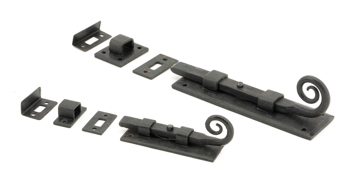 From The Anvil - External Beeswax 6" Monkeytail Universal Bolt | Sku. 46241 | Trade Door Handles.