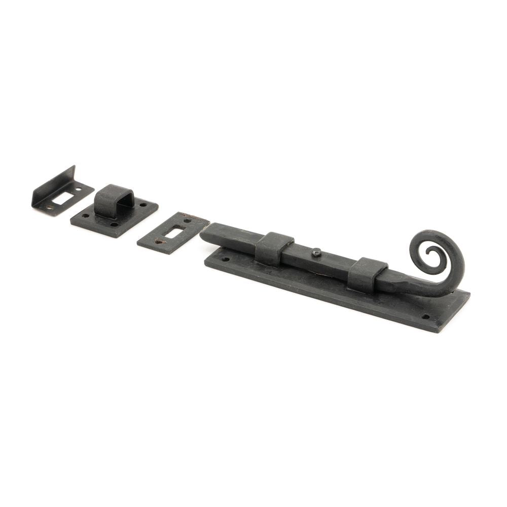 From The Anvil - External Beeswax 6" Monkeytail Universal Bolt | Sku. 46241 | Trade Door Handles.