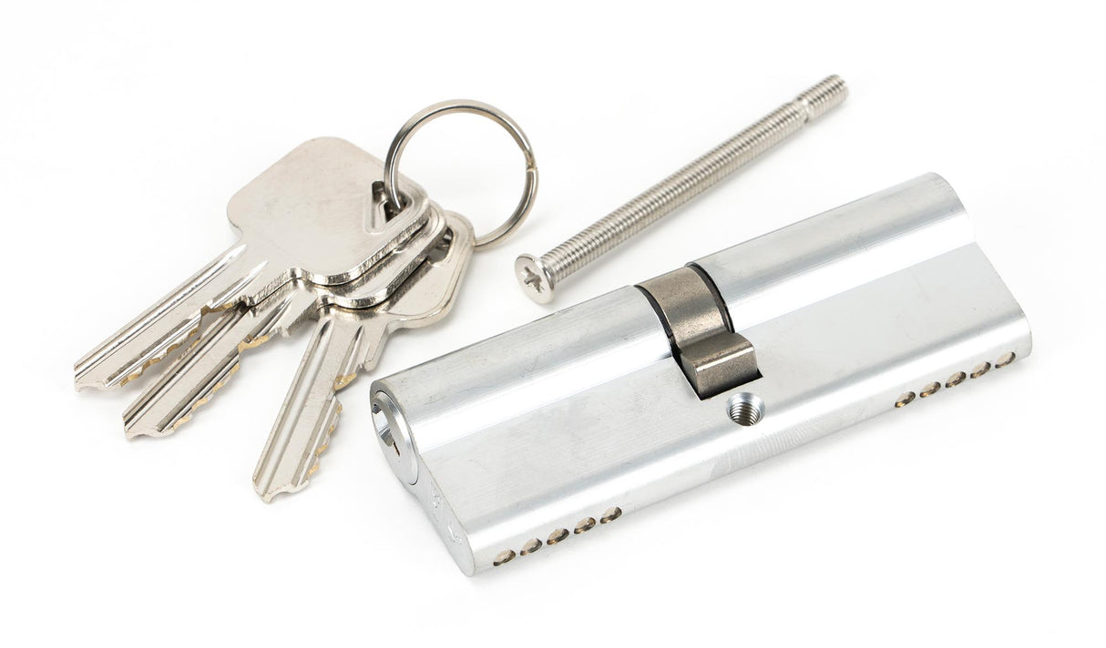 From The Anvil - Satin Chrome 45/45 5pin Euro Cylinder | Sku. 46244 | Trade Door Handles.