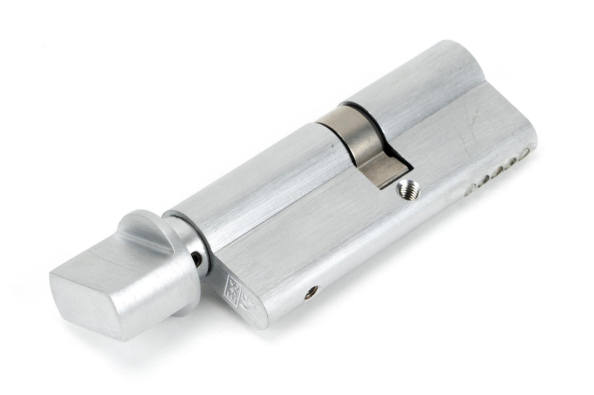 From The Anvil - Satin Chrome 35/45T 5pin Euro Cylinder/Thumbturn | Sku. 46265 | Trade Door Handles.