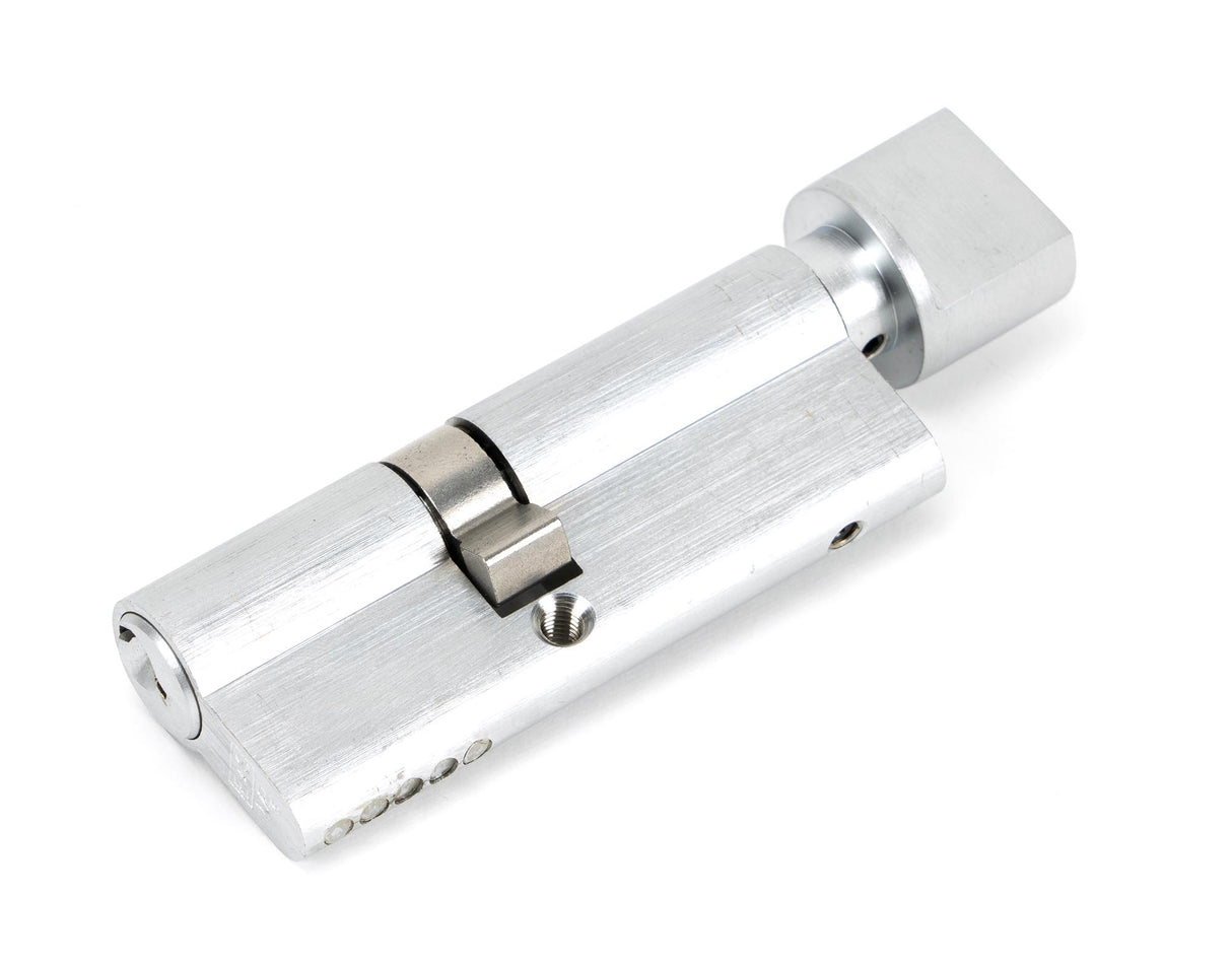 From The Anvil - Satin Chrome 35/45T 5pin Euro Cylinder/Thumbturn | Sku. 46265 | Trade Door Handles.