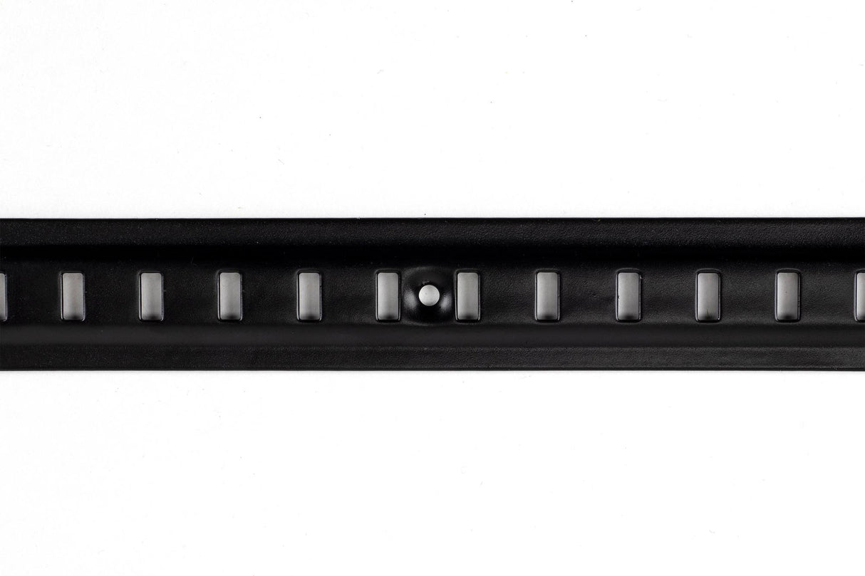 From The Anvil - Black Raised Bookcase Strip 1.83m | Sku. 46284 | Trade Door Handles.
