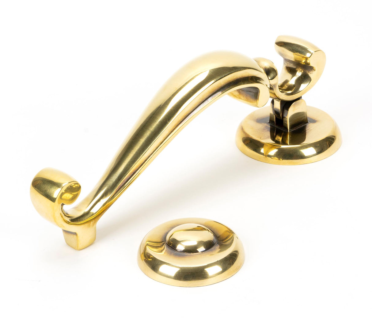 From The Anvil - Aged Brass Doctors Door Knocker | Sku. 46310 | Trade Door Handles.