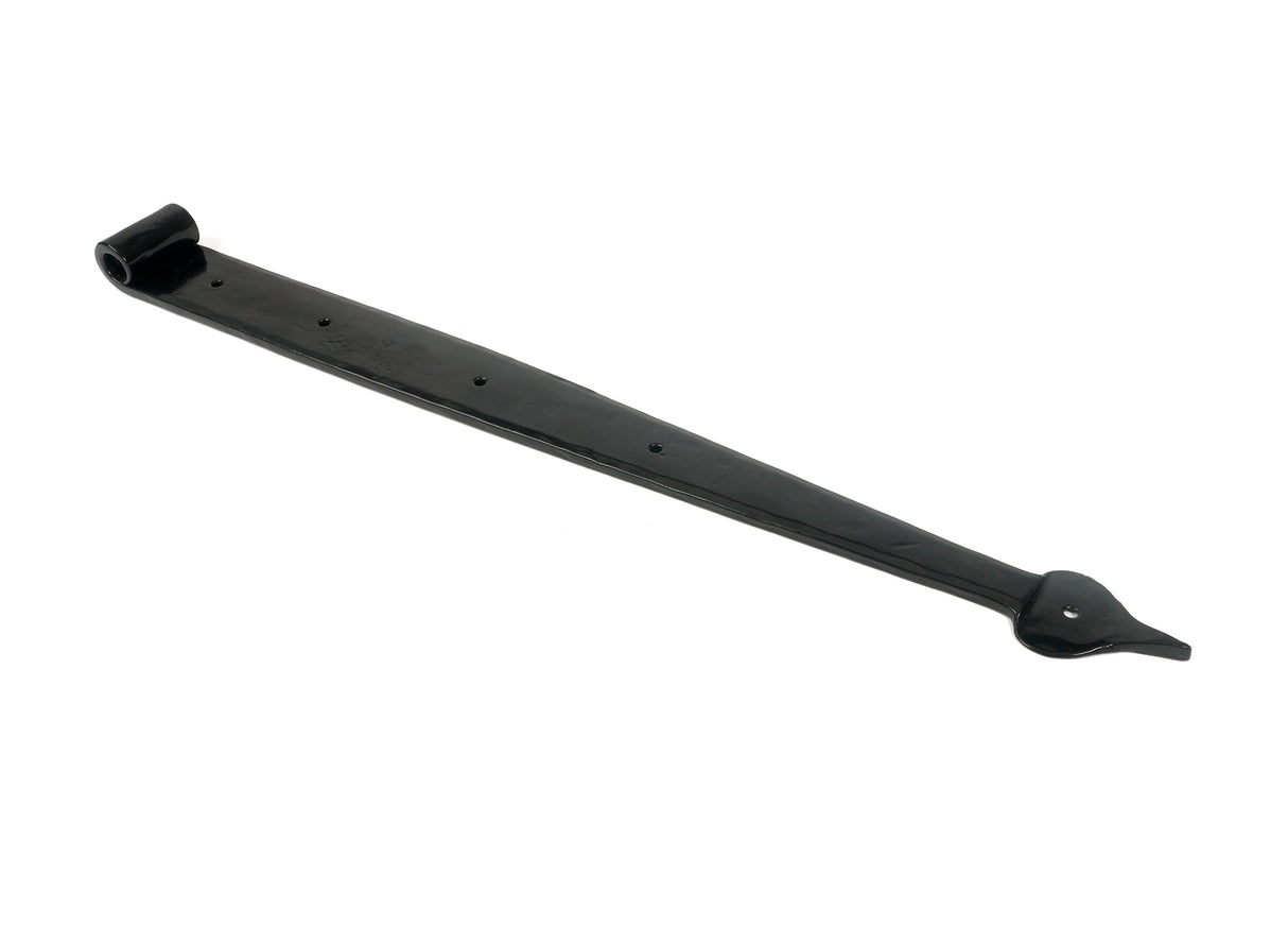From The Anvil - Black 24" Band & Spike Hinge (Pair) | Sku. 46383 | Trade Door Handles.