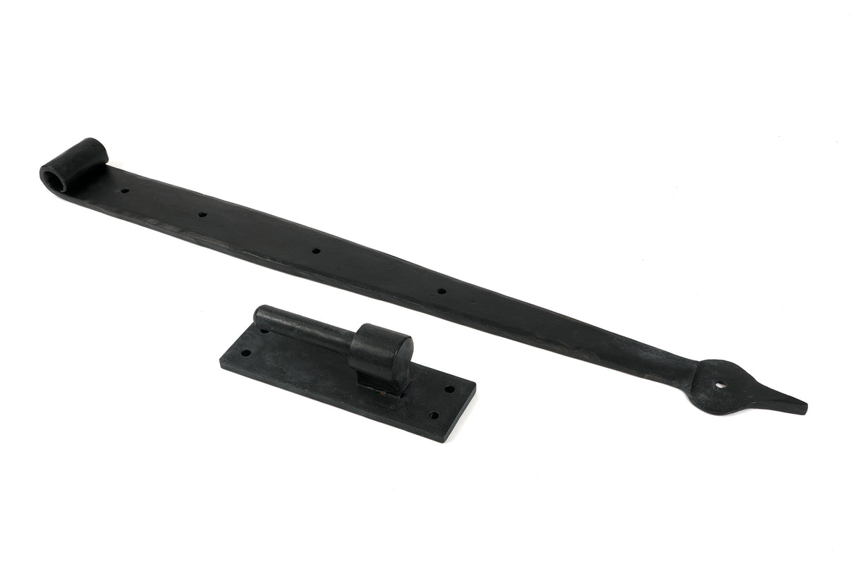 From The Anvil - External Beeswax 24" Hook & Band Hinge (pair) | Sku. 46384 | Trade Door Handles.