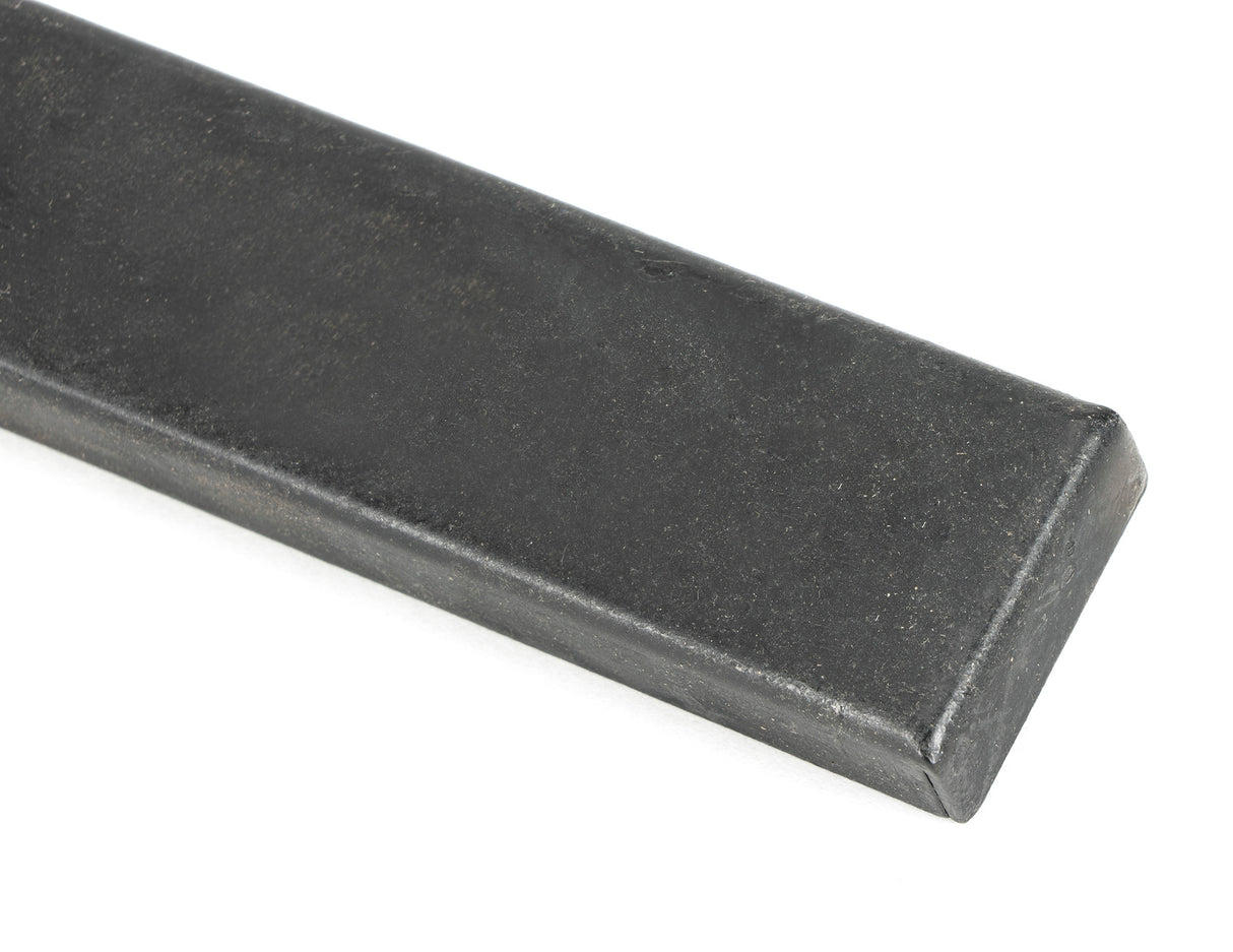 From The Anvil - External Beeswax Monkeytail Slimline Lever Espag. Latch Set -LH | Sku. 46399L | Trade Door Handles.