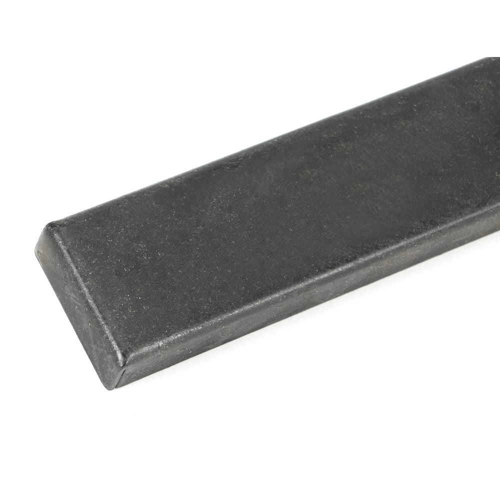 From The Anvil - External Beeswax Monkeytail Slimline Lever Espag. Latch Set -RH | Sku. 46399R | Trade Door Handles.