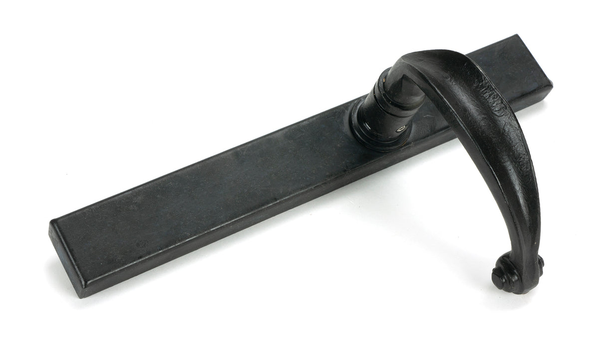 From The Anvil - External Beeswax Cottage Slimline Lever Espag. Latch Set | Sku. 46402 | Trade Door Handles.