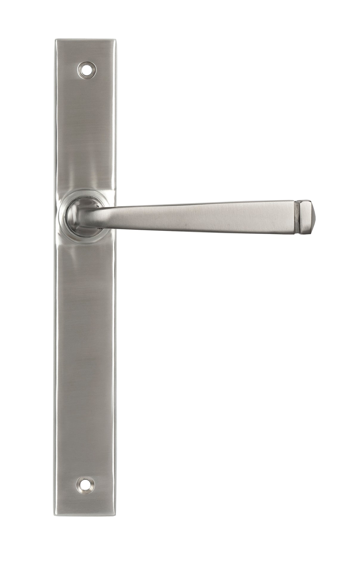 From The Anvil - Satin Marine SS (316) Avon Slimline Lever Espag. Latch Set | Sku. 46407 | Trade Door Handles.