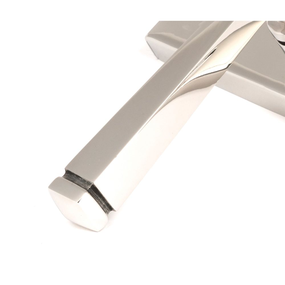 From The Anvil - Polished Marine SS (316) Avon Slimline Lever Espag. Latch Set | Sku. 46408 | Trade Door Handles.
