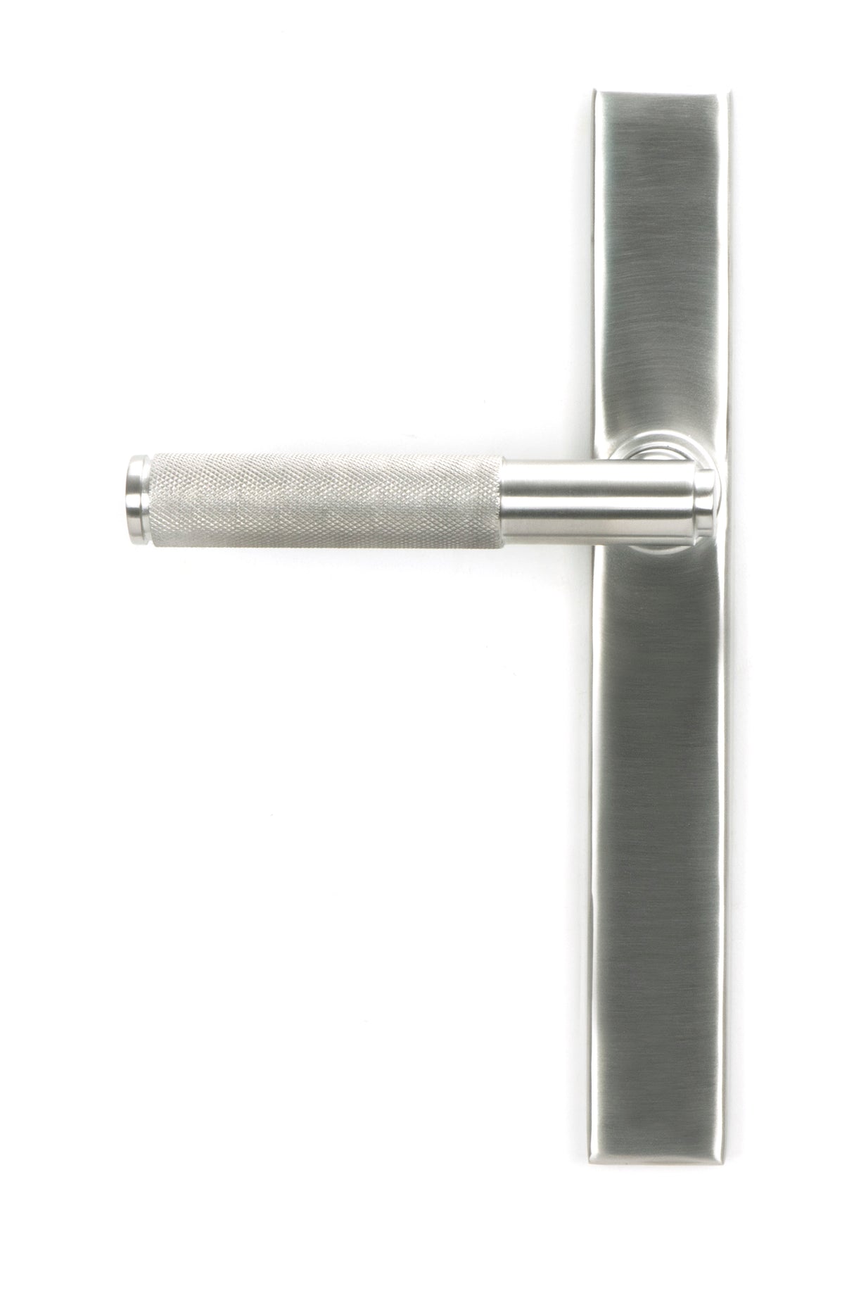 From The Anvil - Satin Marine SS (316) Brompton Slimline Lever Espag. Latch Set | Sku. 46409 | Trade Door Handles.