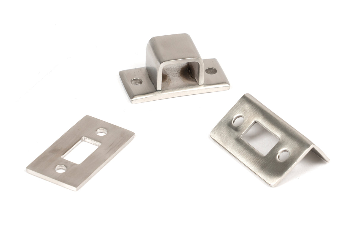 From The Anvil - Satin Marine SS (316) 4" Universal Bolt | Sku. 46423 | Trade Door Handles.