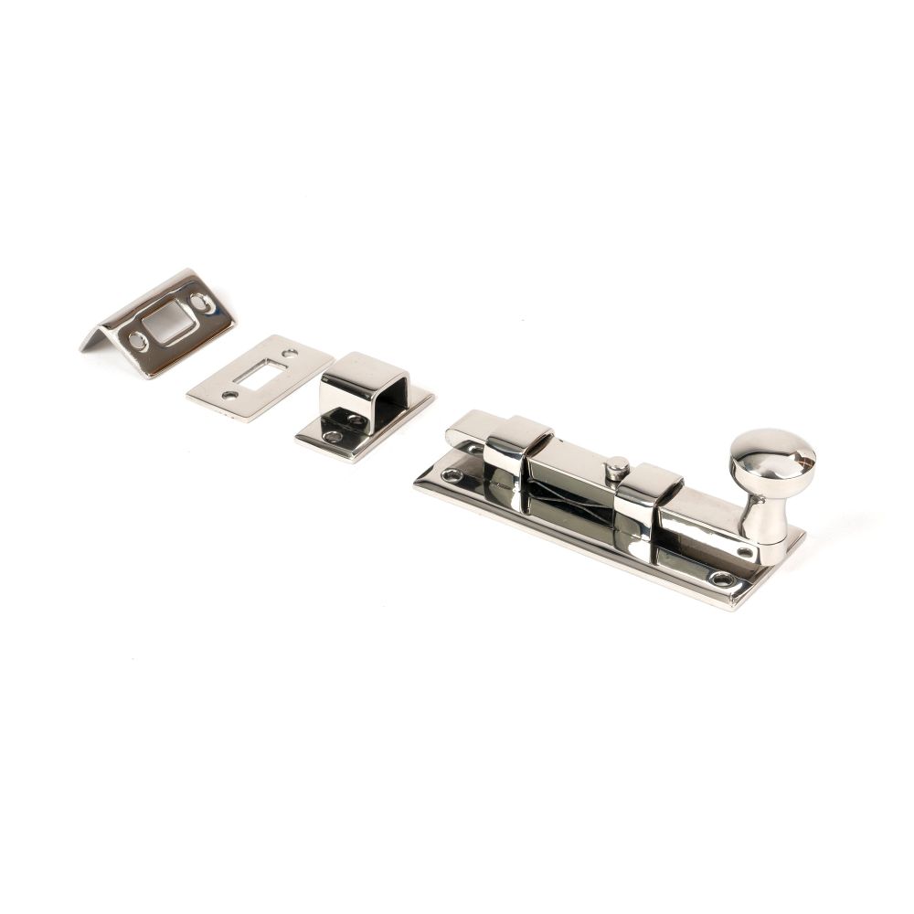 From The Anvil - Polished Marine SS (316) 4" Universal Bolt | Sku. 46424 | Trade Door Handles.