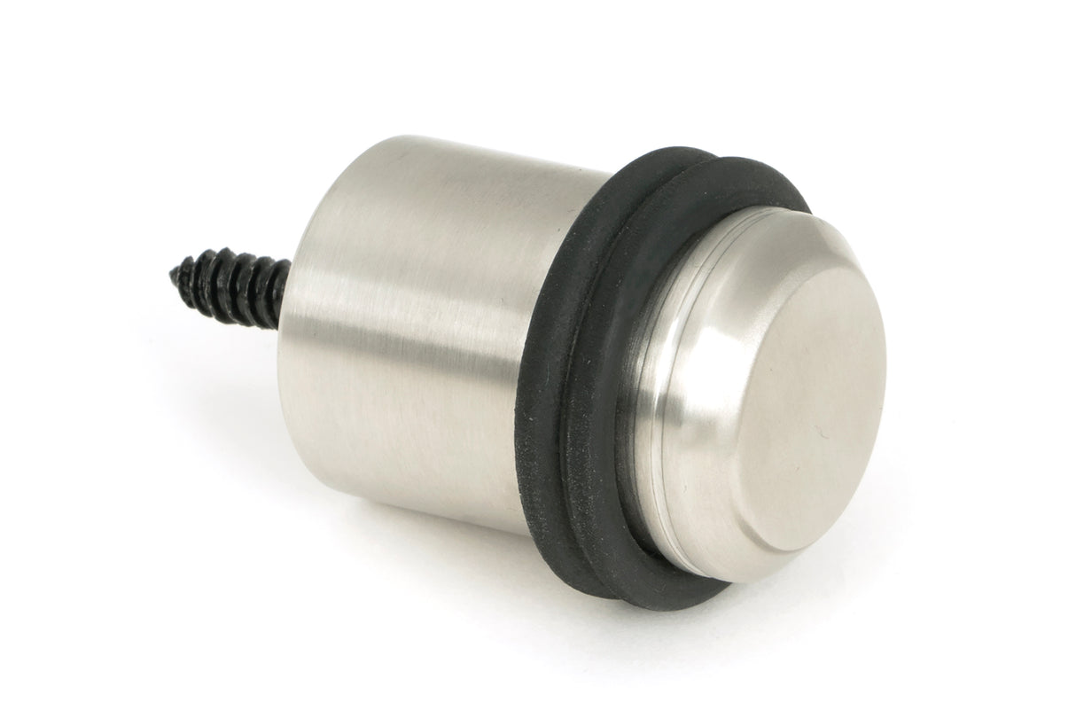 From The Anvil - Satin Marine SS (316) Floor Mounted Door Stop | Sku. 46431 | Trade Door Handles.