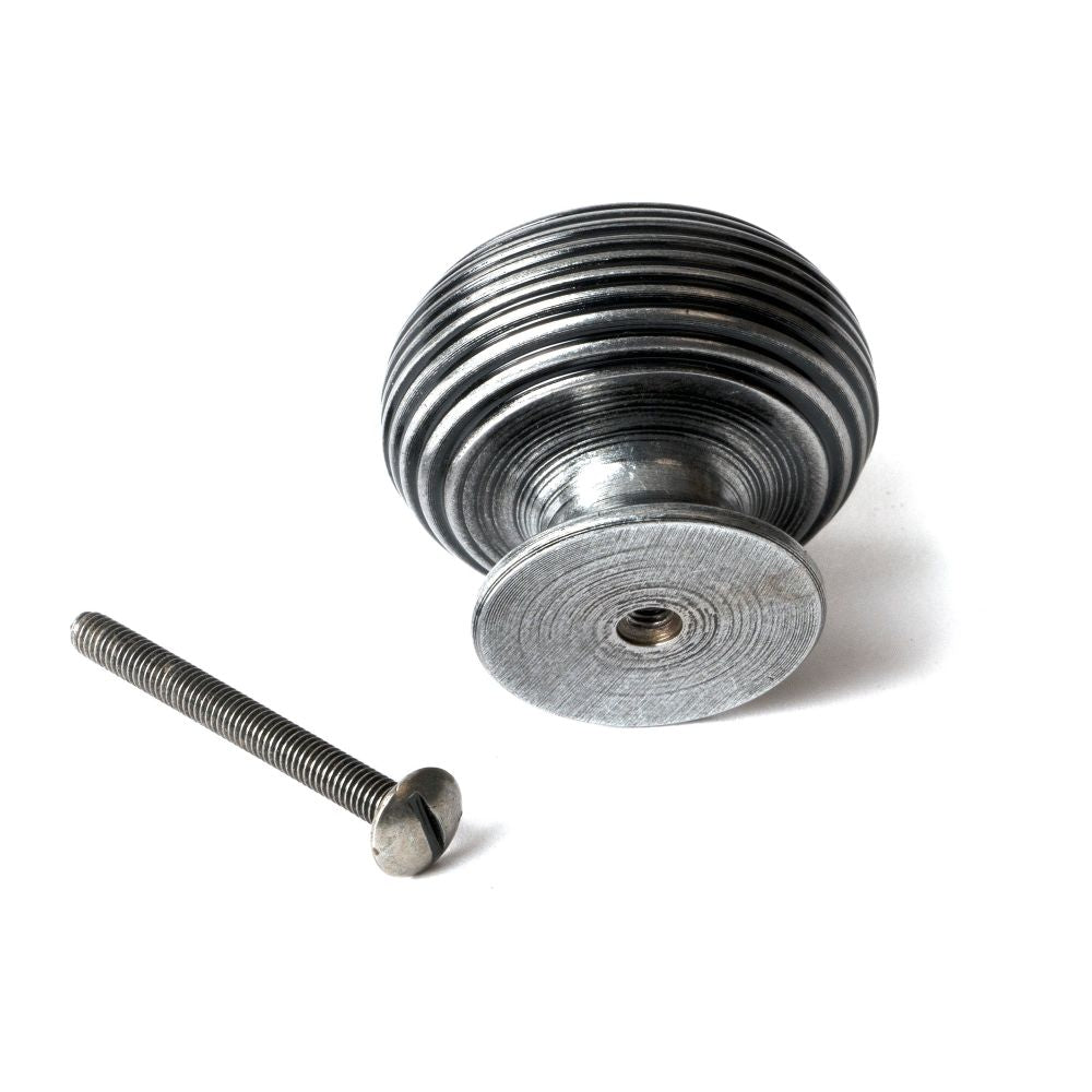 From The Anvil - Pewter Beehive Cabinet Knob 40mm | Sku. 46467 | Trade Door Handles.