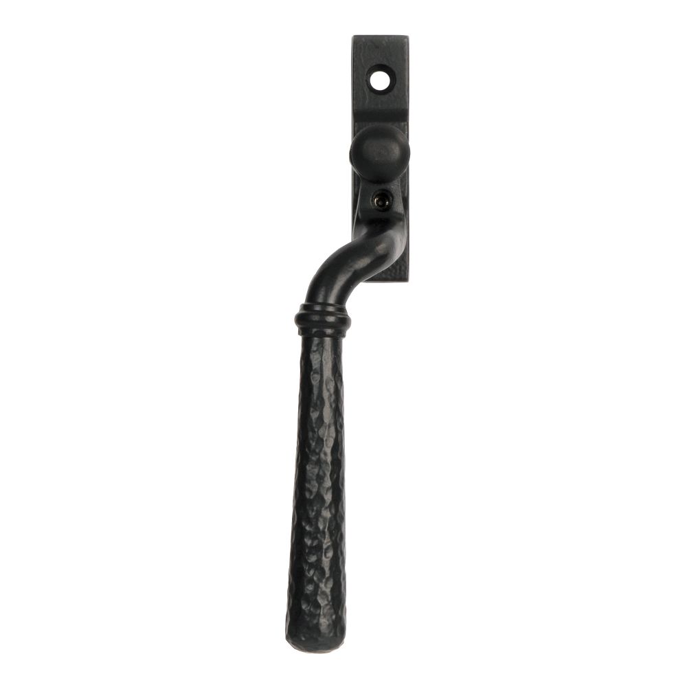 From The Anvil - Matt Black Hammered Newbury Espag - LH | Sku. 46492 | Trade Door Handles.