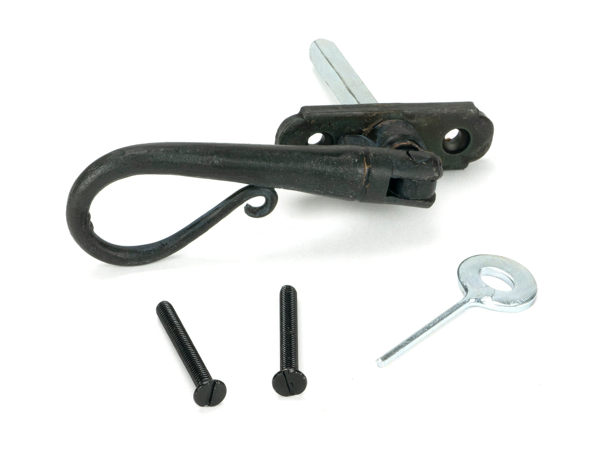 From The Anvil - Beeswax Shepherd's Crook Espag - RH | Sku. 46496 | Trade Door Handles.