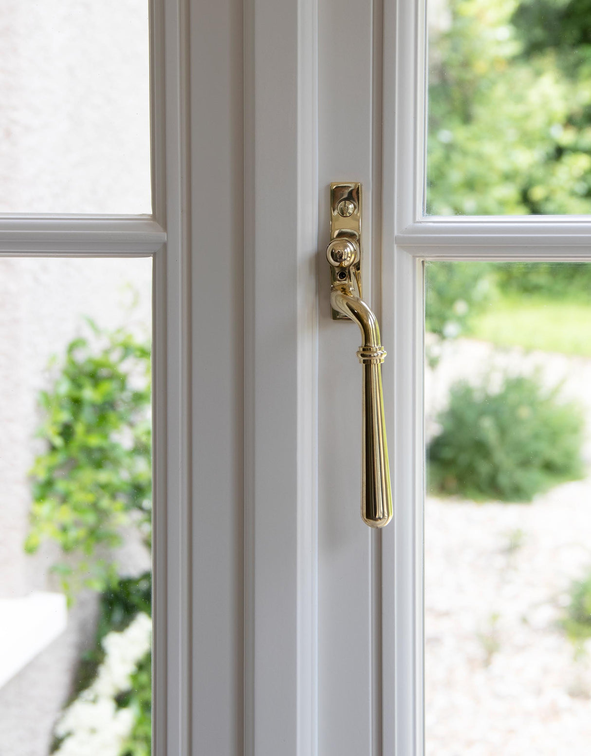 From The Anvil - Polished Brass Newbury Espag - RH | Sku. 46527 | Trade Door Handles.