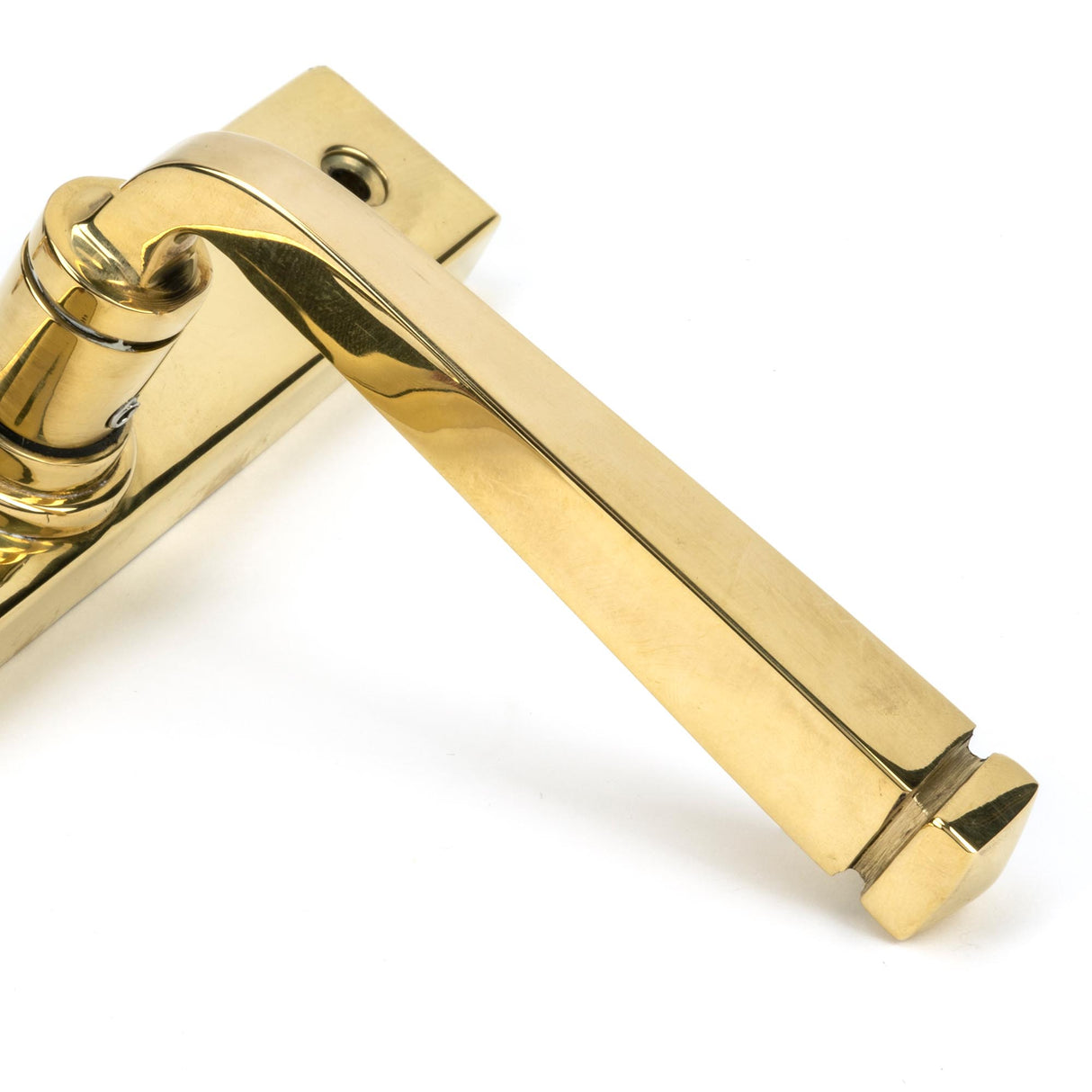 From The Anvil - Polished Brass Avon Slimline Lever Espag. Lock Set | Sku. 46548 | Trade Door Handles.
