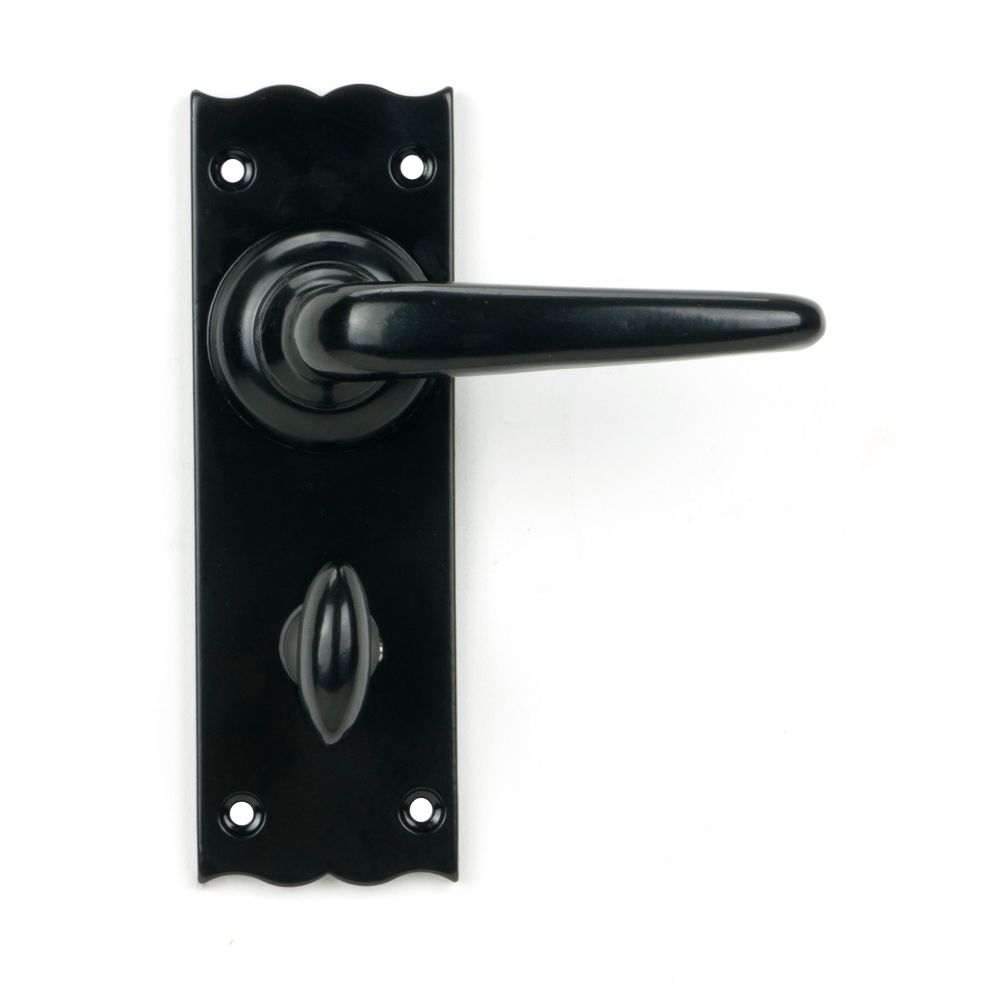 From The Anvil - Black Oak Lever Bathroom Set | Sku. 46569 | Trade Door Handles.