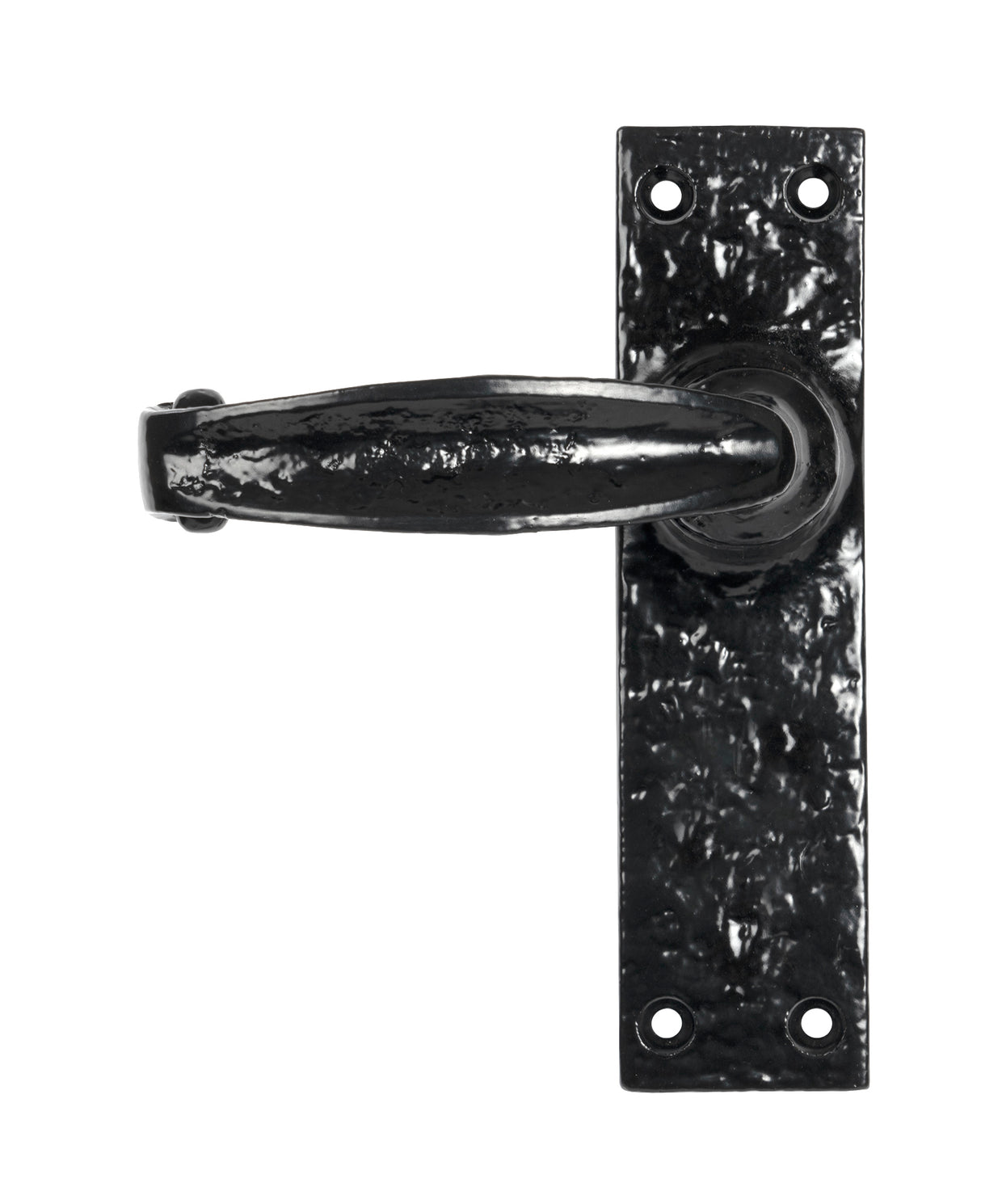 From The Anvil - Black Lever Latch Set | Sku. 46571 | Trade Door Handles.