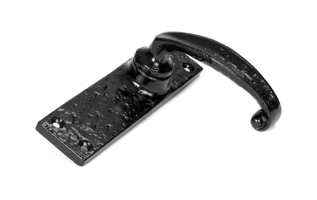 From The Anvil - Black Lever Latch Set | Sku. 46571 | Trade Door Handles.