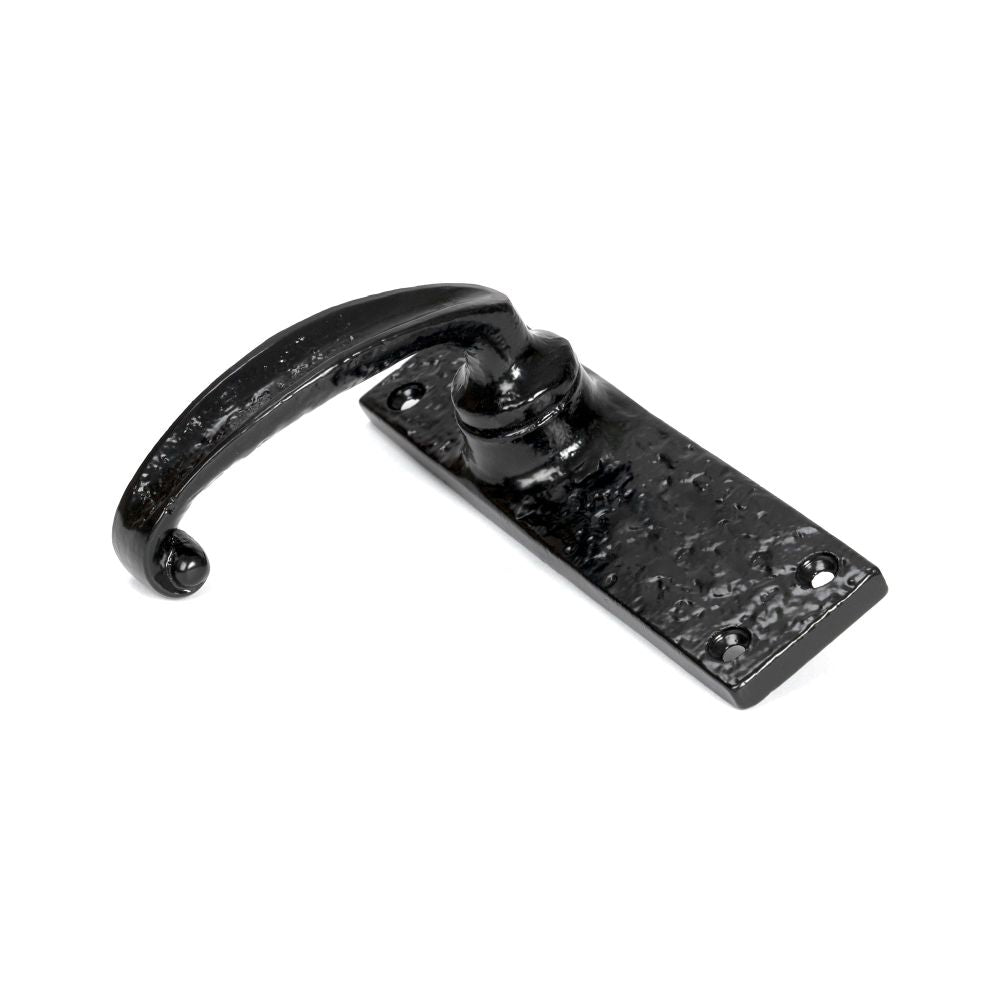 From The Anvil - Black Lever Latch Set | Sku. 46571 | Trade Door Handles.