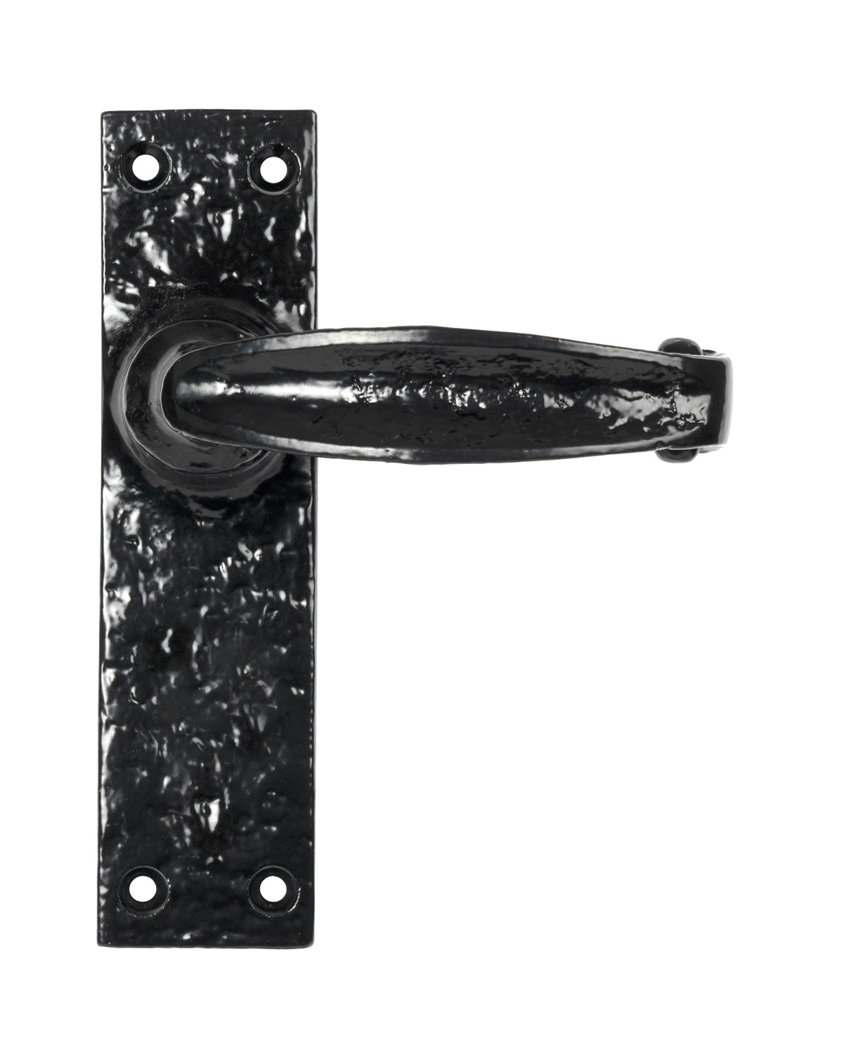 From The Anvil - Black Lever Latch Set | Sku. 46571 | Trade Door Handles.
