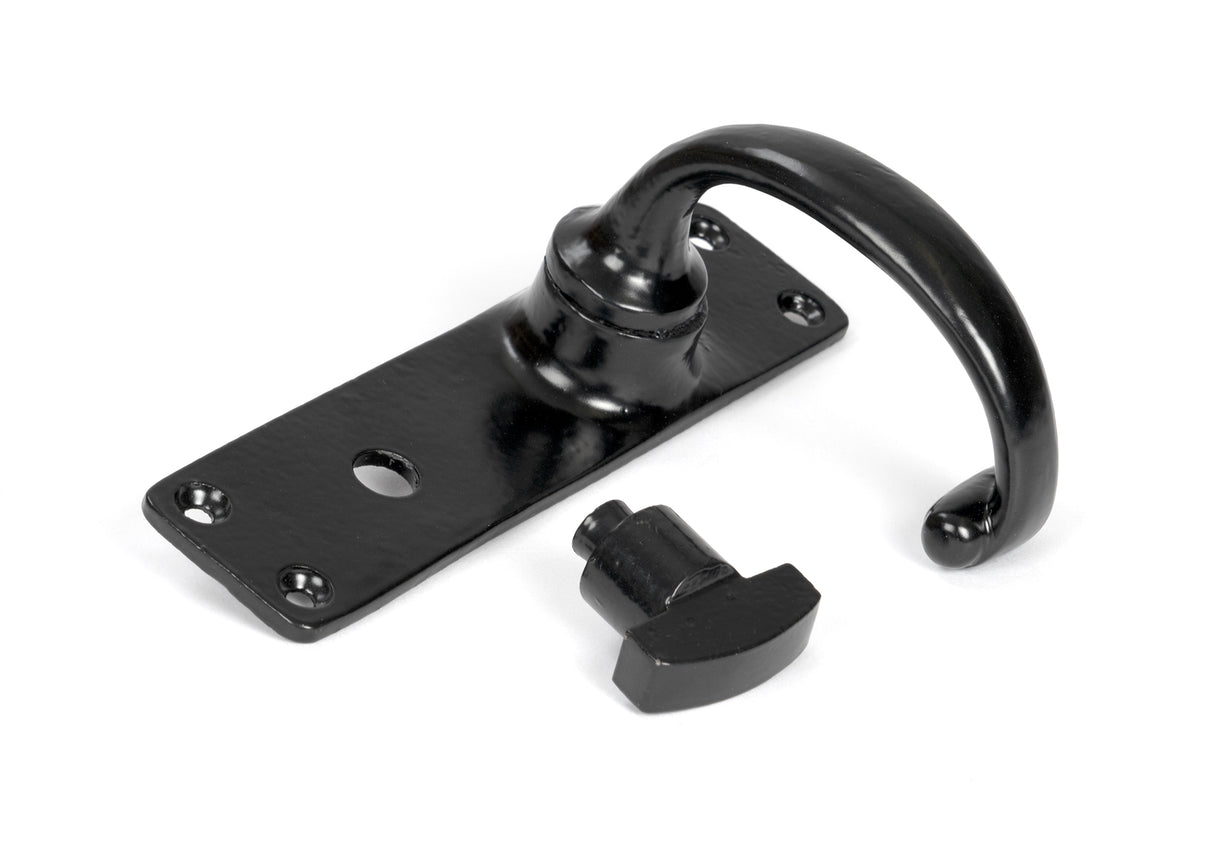 From The Anvil - Black MF Lever Bathroom Set | Sku. 46575 | Trade Door Handles.
