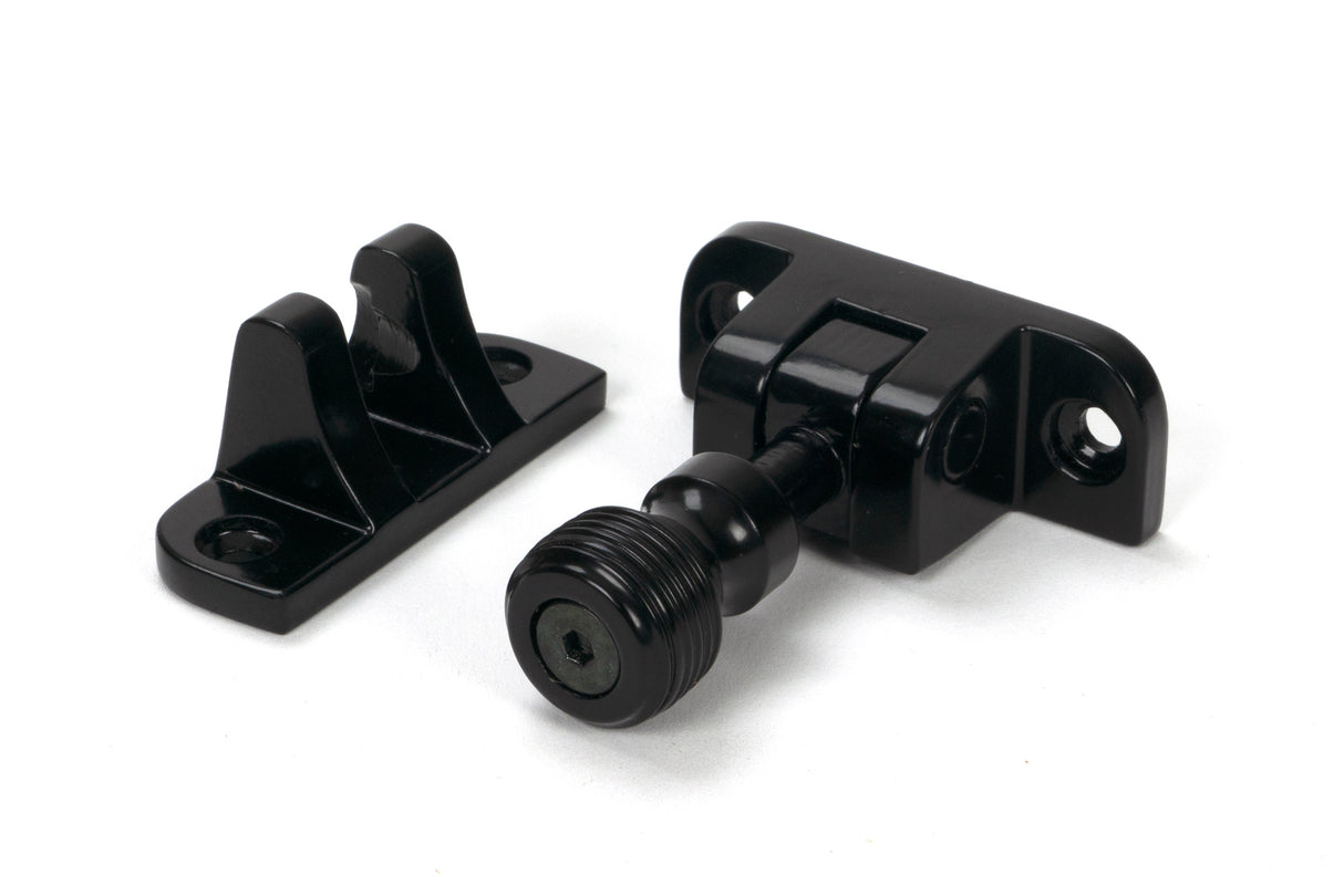 From The Anvil - Black Beehive Brighton Fastener (Radiused) | Sku. 46602 | Trade Door Handles.
