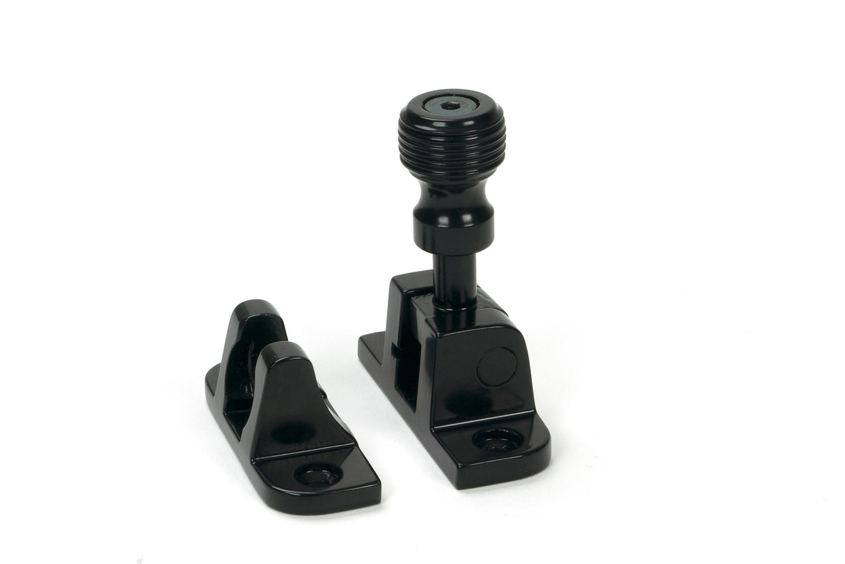 From The Anvil - Black Beehive Brighton Fastener (Radiused) | Sku. 46602 | Trade Door Handles.