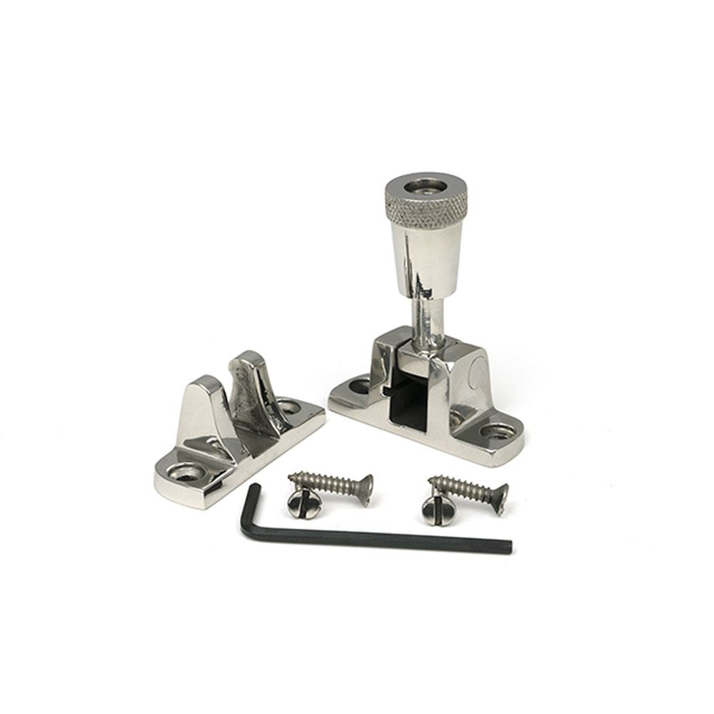 High quality images of the From The Anvil - Polished Marine SS (316) Brompton Brighton Fastener (Radiused) | Sku. Anvil-46626 | available to order from Trade Door Handles, quick delivery at discounted prices.