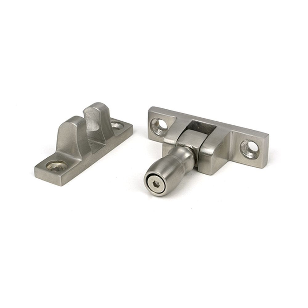 High quality images of the From The Anvil - Satin Marine SS (316) Mushroom Brighton Fastener - Narrow (Square) | Sku. Anvil-46638 | available to order from Trade Door Handles, quick delivery at discounted prices.