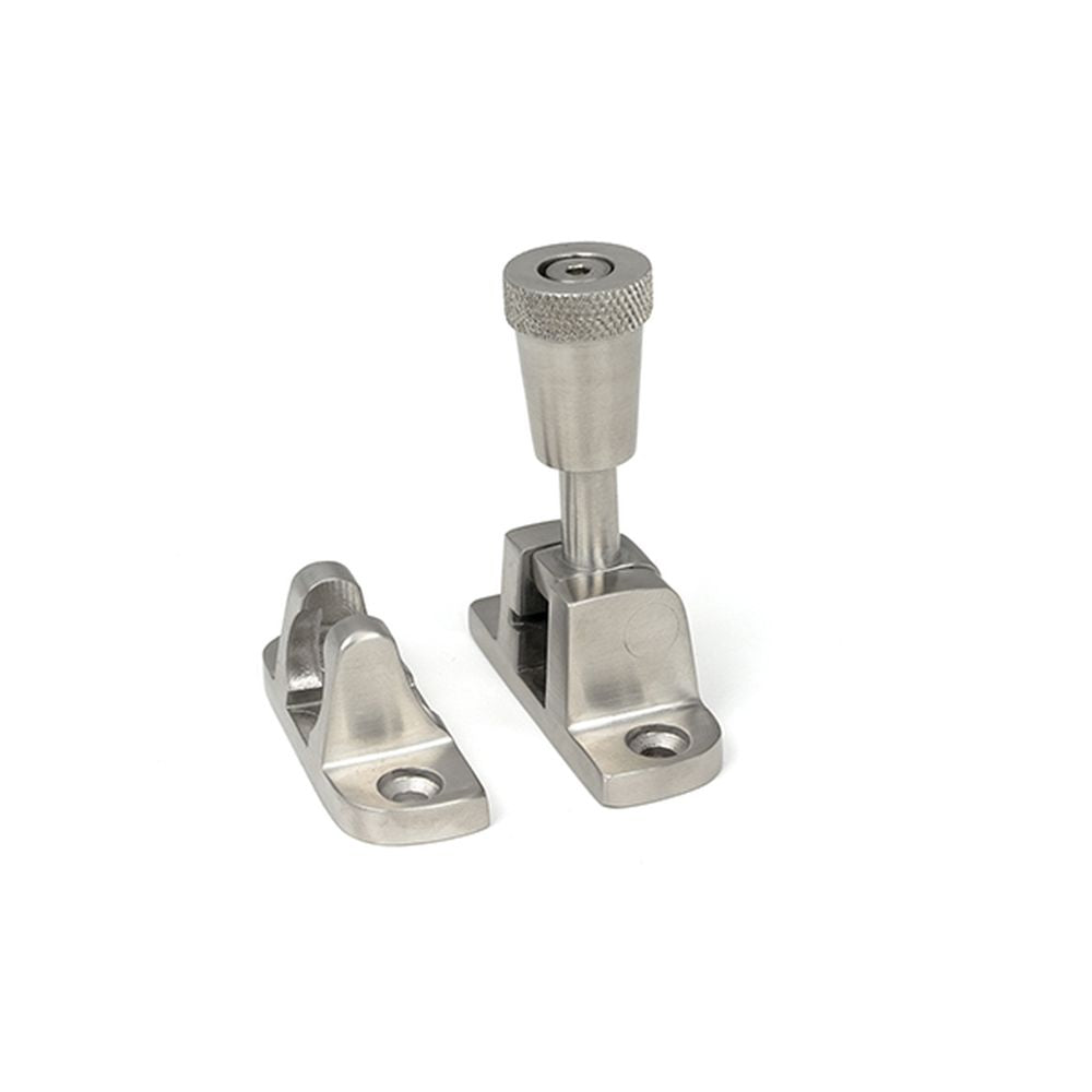 High quality images of the From The Anvil - Satin Marine SS (316) Brompton Brighton Fastener (Radiused) | Sku. Anvil-46639 | available to order from Trade Door Handles, quick delivery at discounted prices.