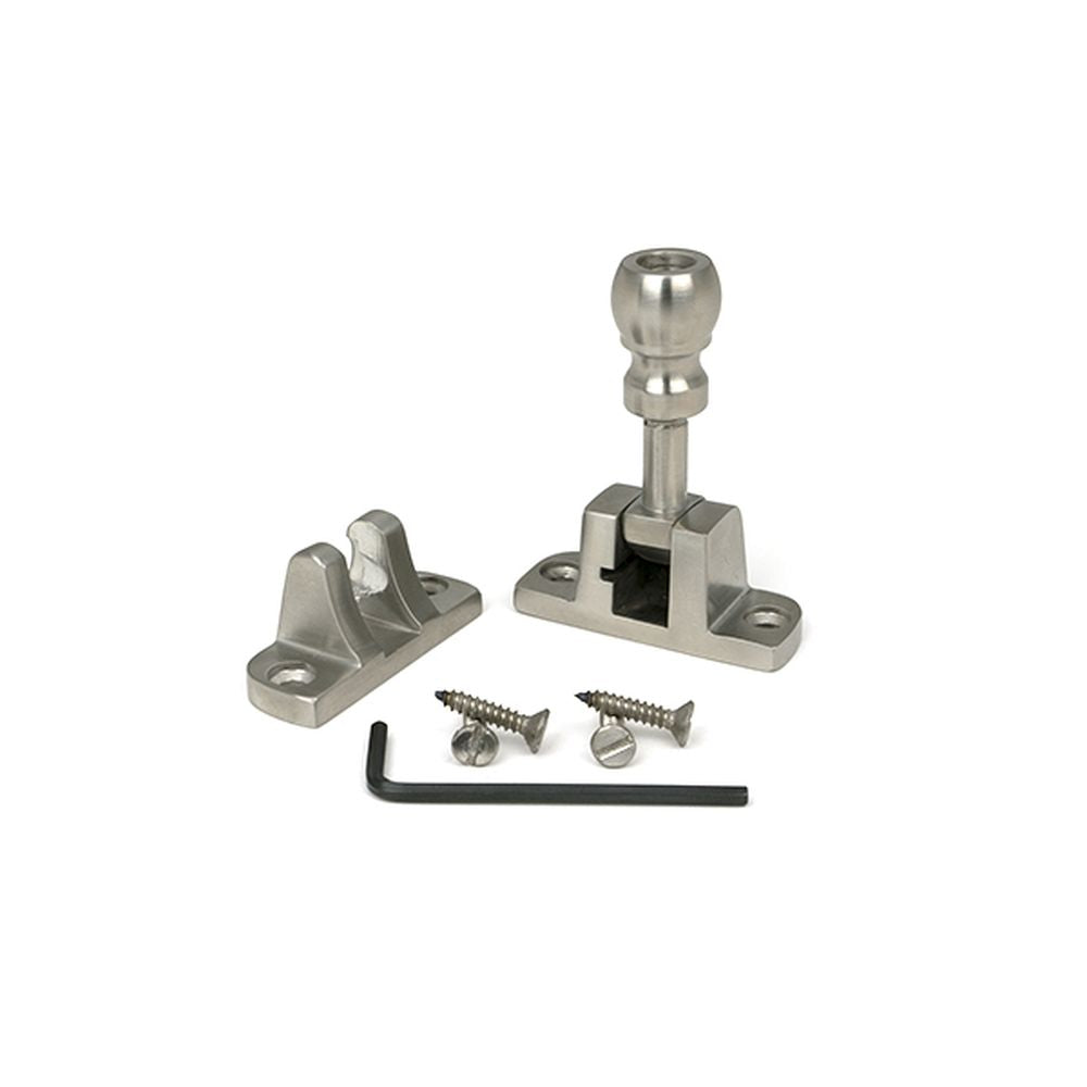 High quality images of the From The Anvil - Satin Marine SS (316) Mushroom Brighton Fastener (Radiused) | Sku. Anvil-46642 | available to order from Trade Door Handles, quick delivery at discounted prices.