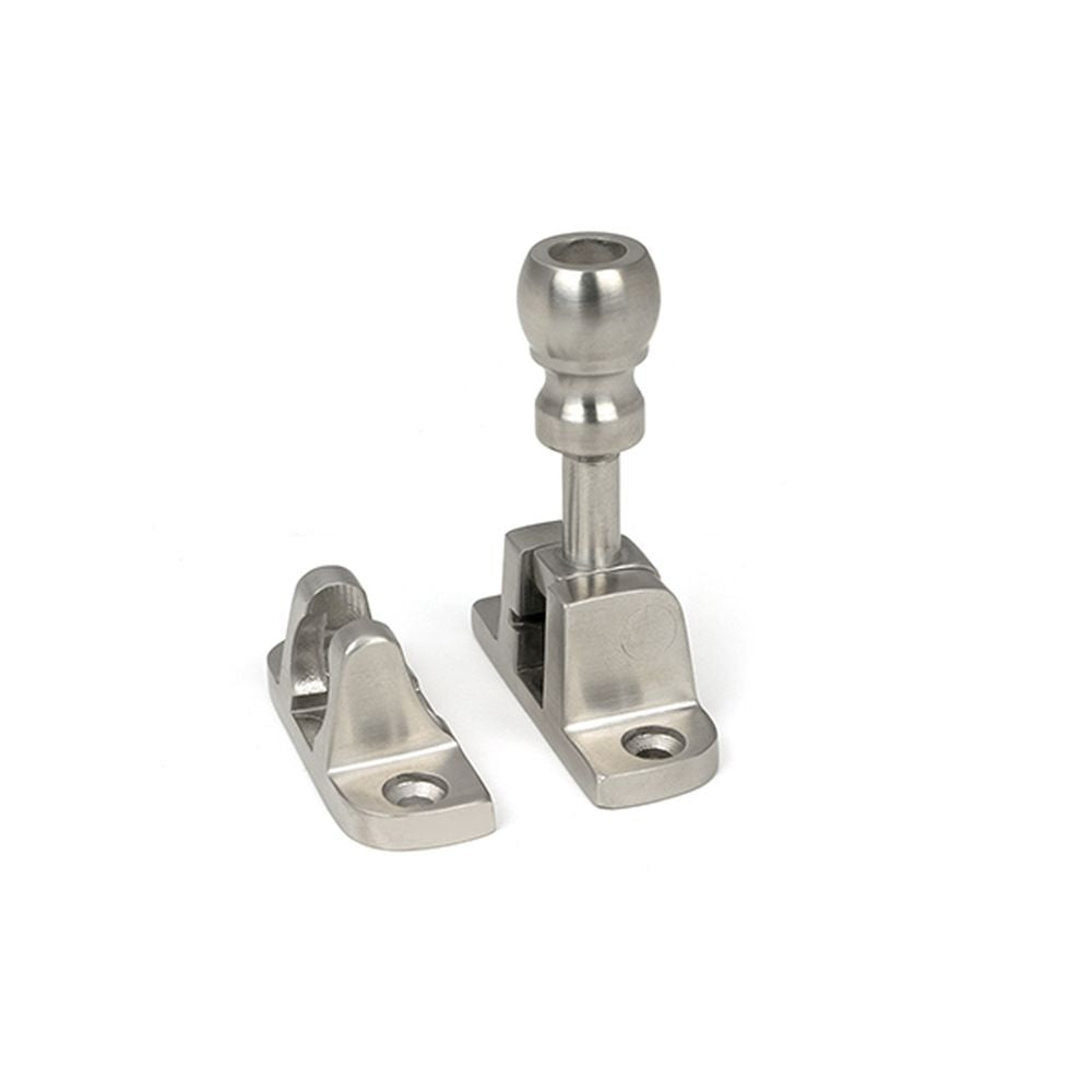 High quality images of the From The Anvil - Satin Marine SS (316) Mushroom Brighton Fastener (Radiused) | Sku. Anvil-46642 | available to order from Trade Door Handles, quick delivery at discounted prices.