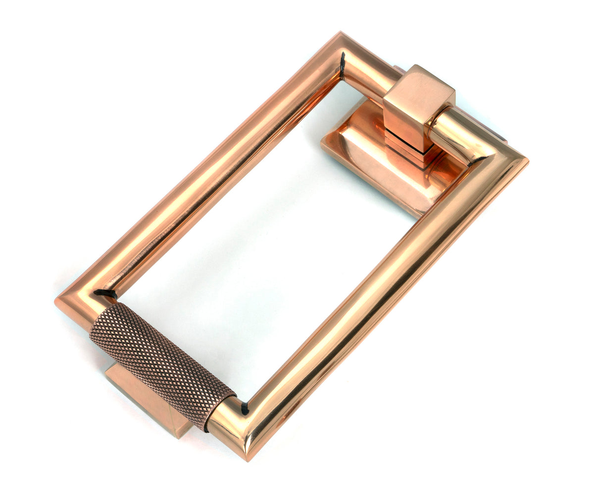 From The Anvil - Polished Bronze Brompton Door Knocker | Sku. 46648 | Trade Door Handles.
