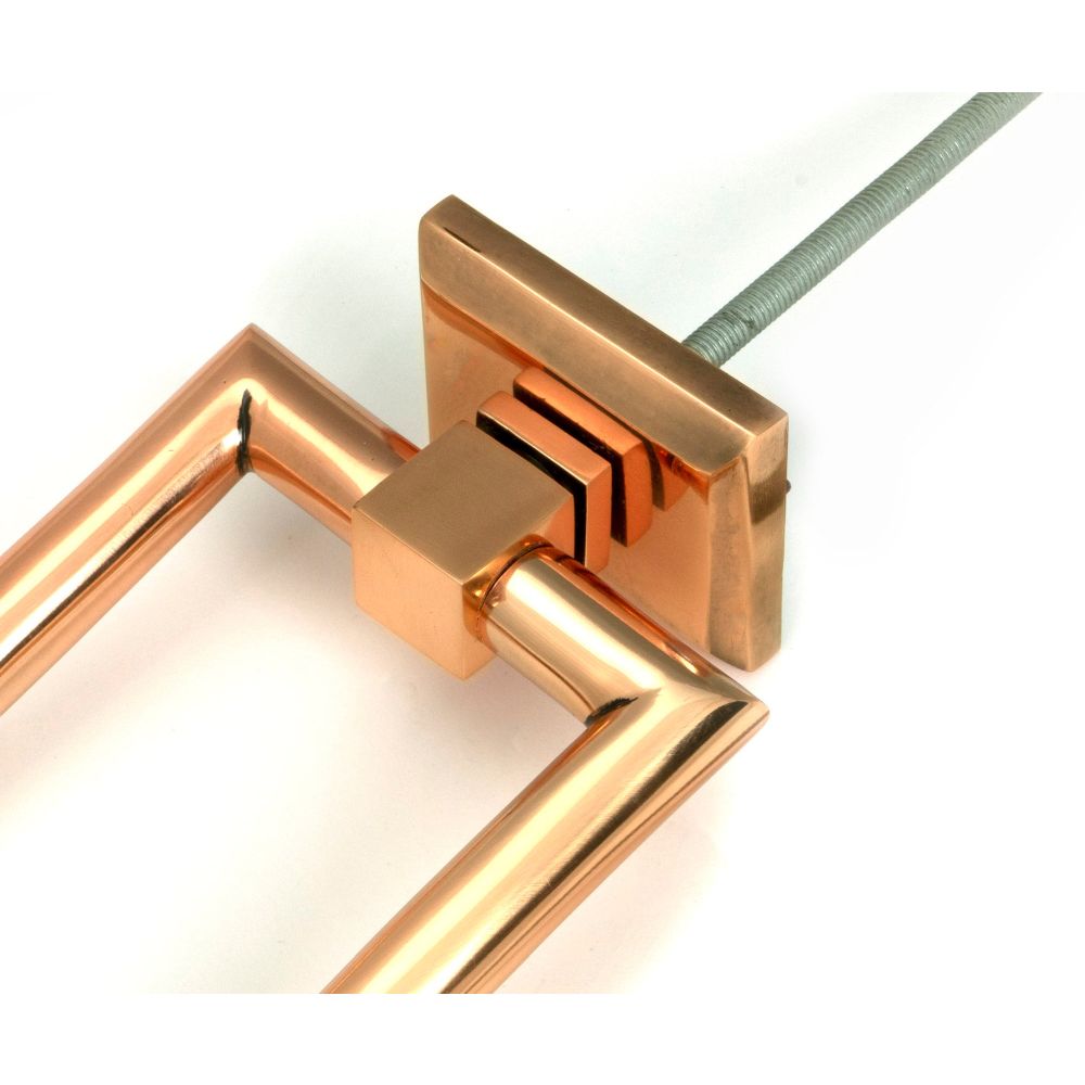 From The Anvil - Polished Bronze Brompton Door Knocker | Sku. 46648 | Trade Door Handles.