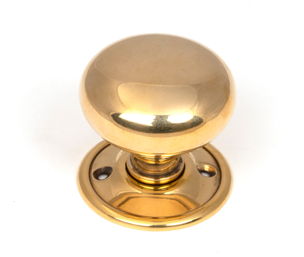 From The Anvil - Aged Brass Mushroom Mortice/Rim Knob Set | Sku. 46681 | Trade Door Handles.