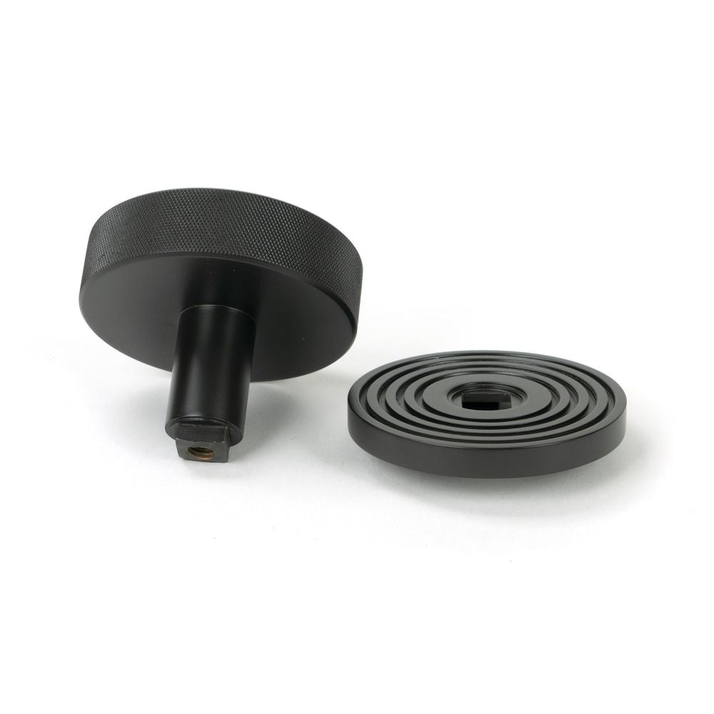From The Anvil - Aged Bronze Brompton Centre Door Knob (Beehive) | Sku. 46748 | Trade Door Handles.