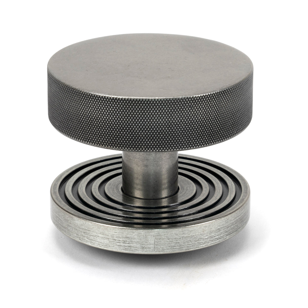 From The Anvil - Pewter Brompton Centre Door Knob (Beehive) | Sku. 46764 | Trade Door Handles.