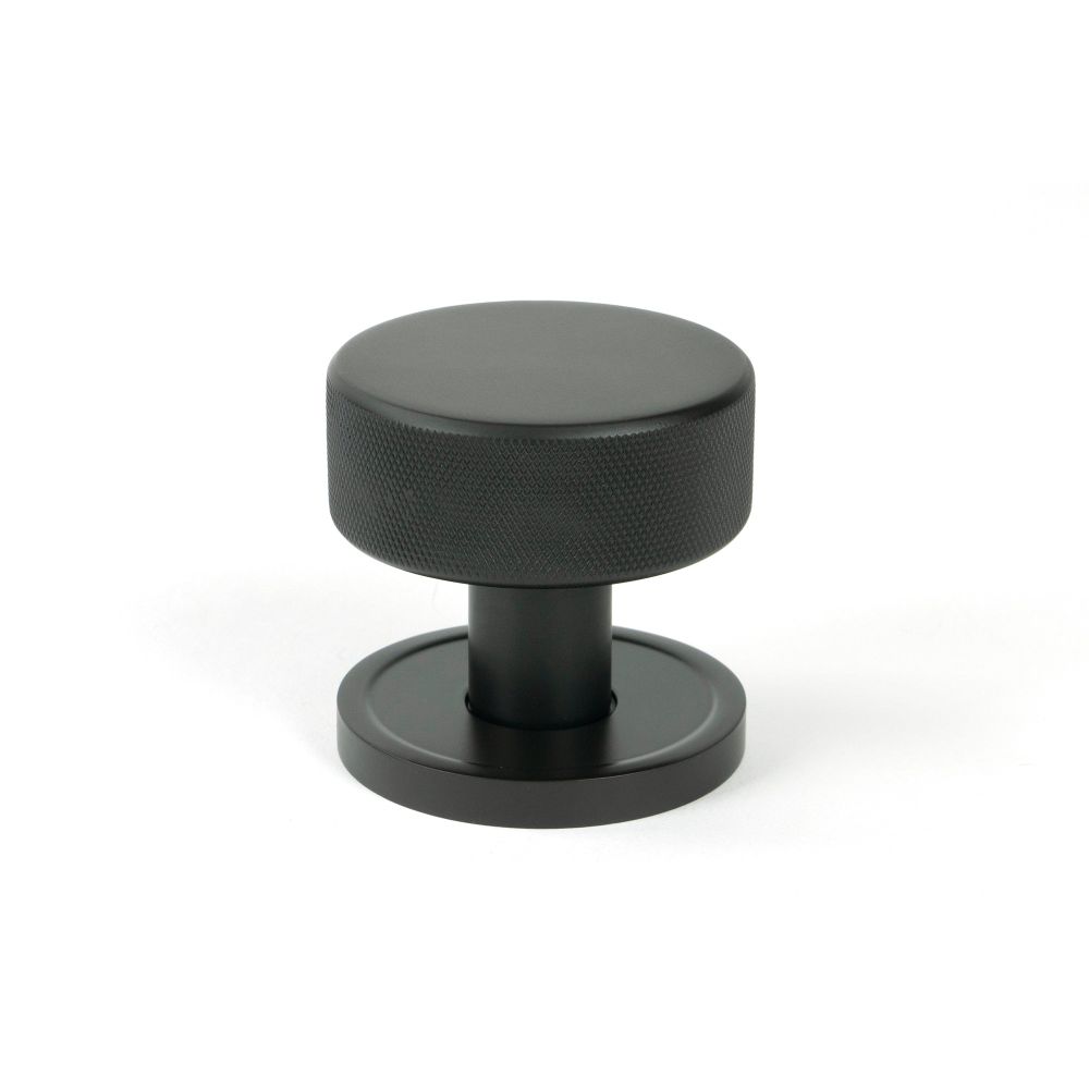From The Anvil - Aged Bronze Brompton Mortice/Rim Knob Set (Plain) | Sku. 46786 | Trade Door Handles.
