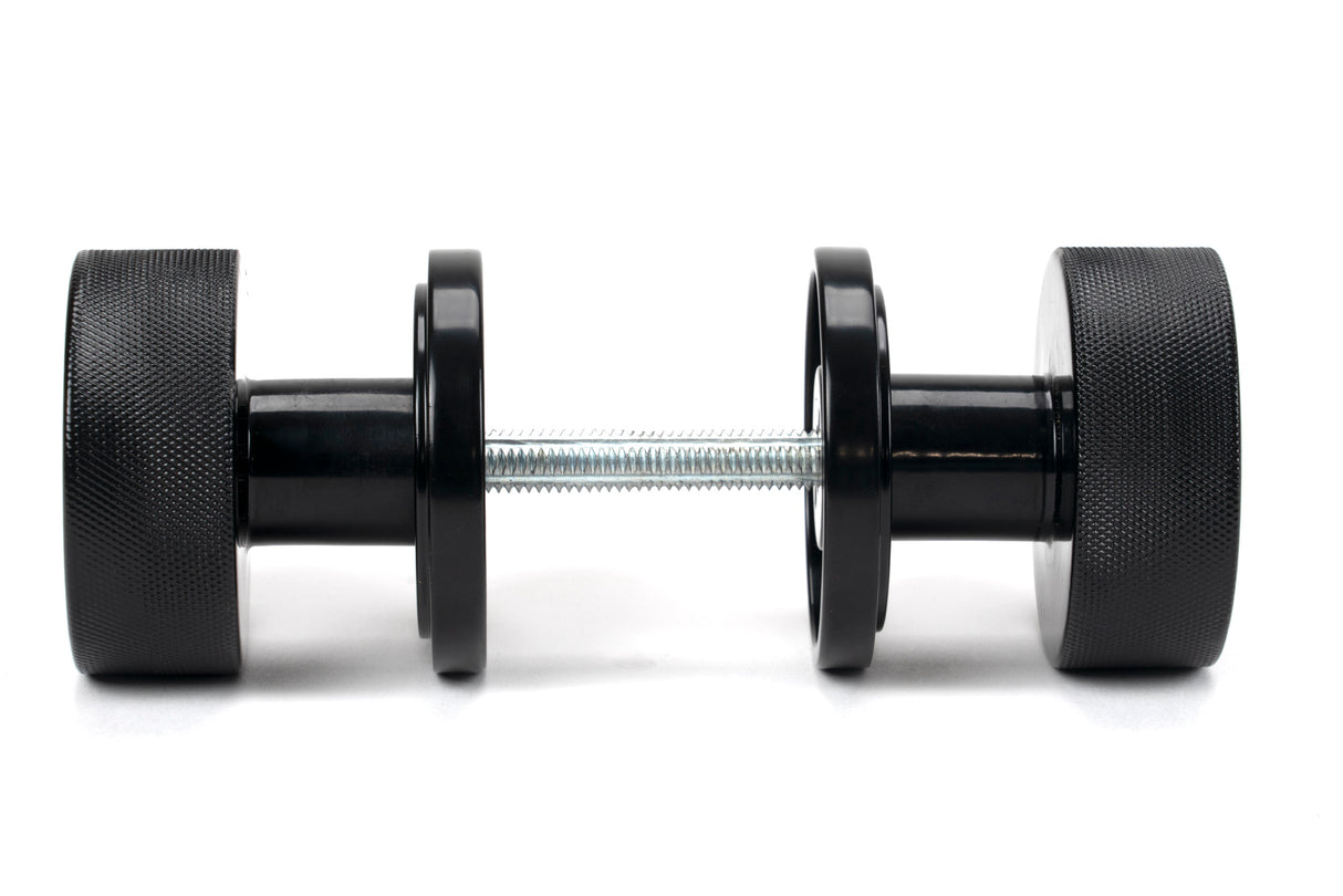 From The Anvil - Black Brompton Mortice/Rim Knob Set (Art Deco) | Sku. 46795 | Trade Door Handles.