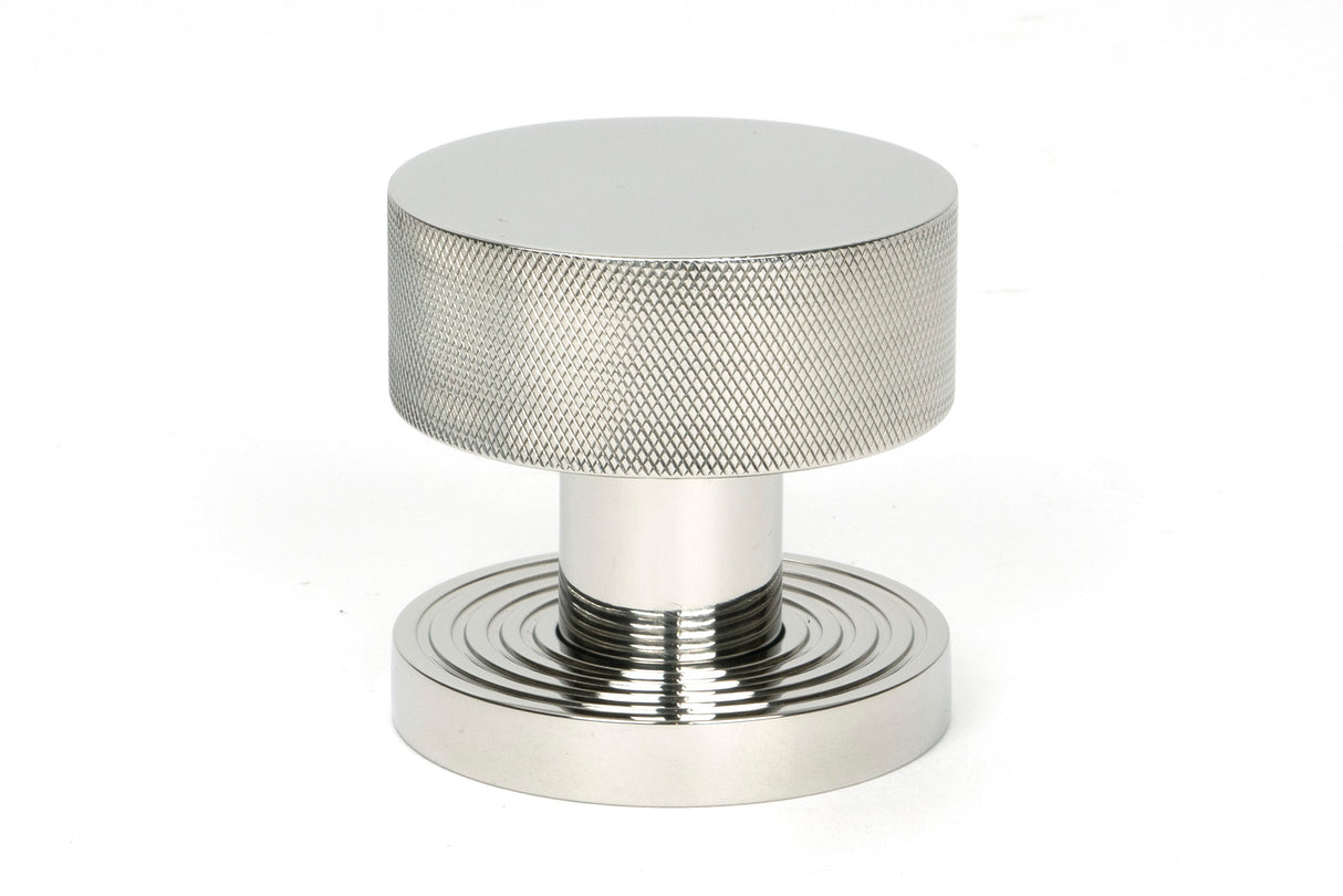 From The Anvil - Polished Marine SS (316) Brompton Mortice/Rim Knob Set (Beehive) | Sku. 46808 | Trade Door Handles.