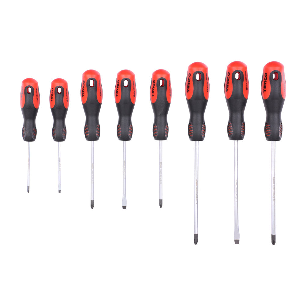 This is an image of Timco - Screwdriver Set 8pcs (8 Pieces Box) 468131