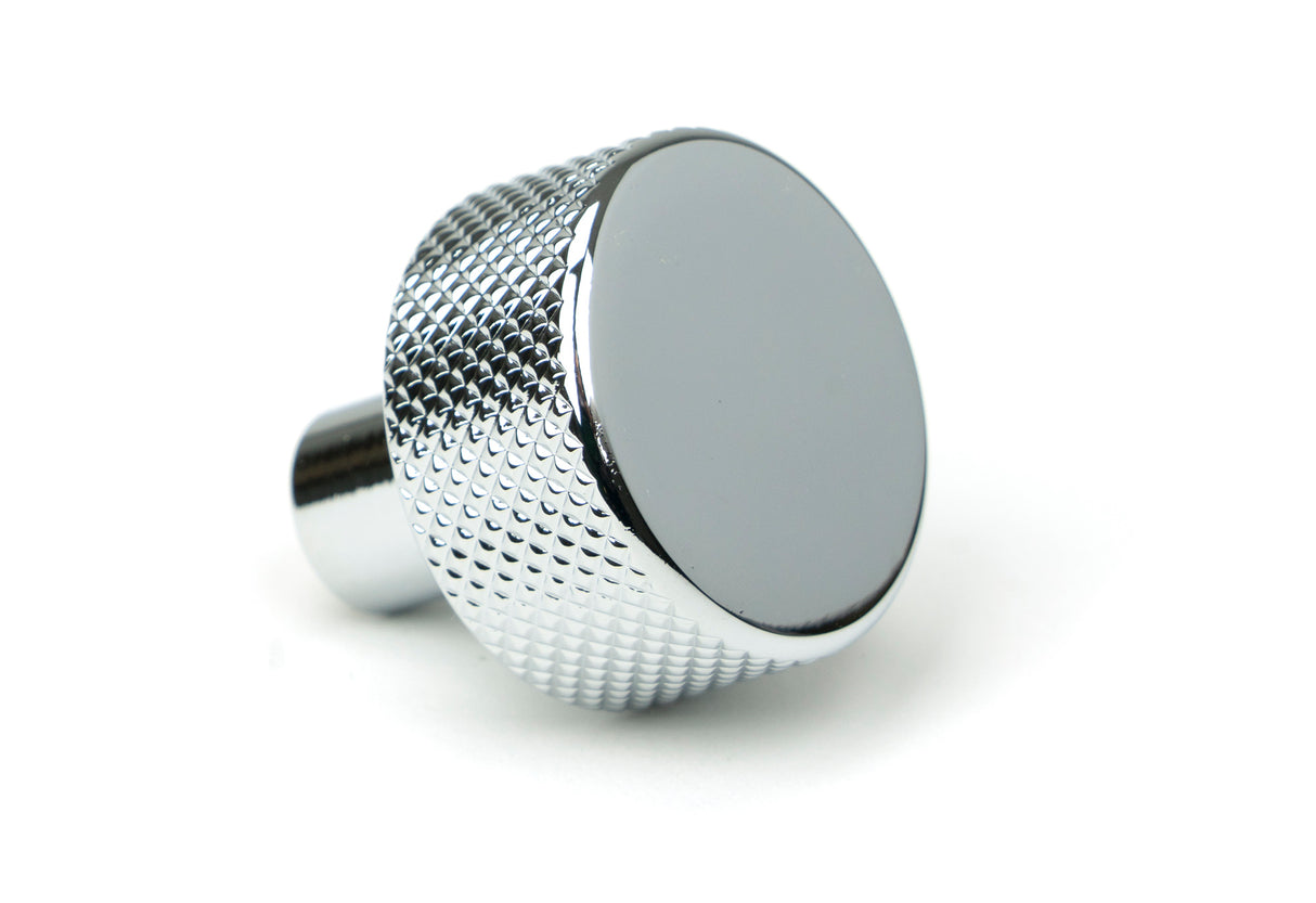 From The Anvil - Polished Chrome Brompton Cabinet Knob - 25mm (No rose) | Sku. 46819 | Trade Door Handles.