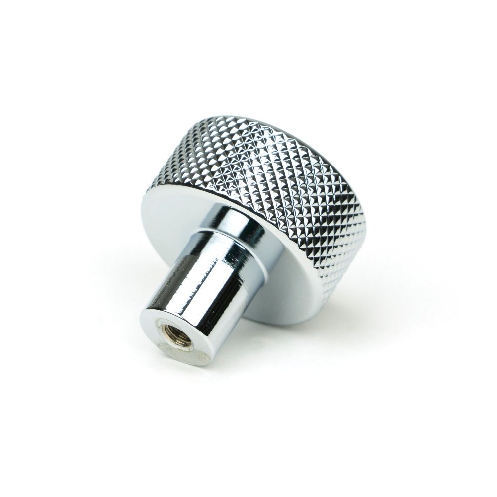 From The Anvil - Polished Chrome Brompton Cabinet Knob - 25mm (No rose) | Sku. 46819 | Trade Door Handles.