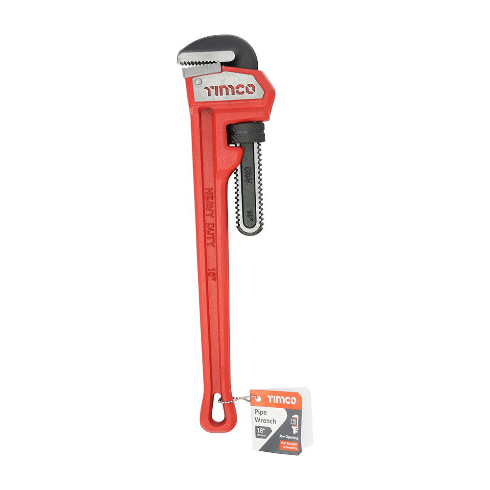 This is an image of Timco - Pipe Wrench 18" (1 Each Unit) 468241