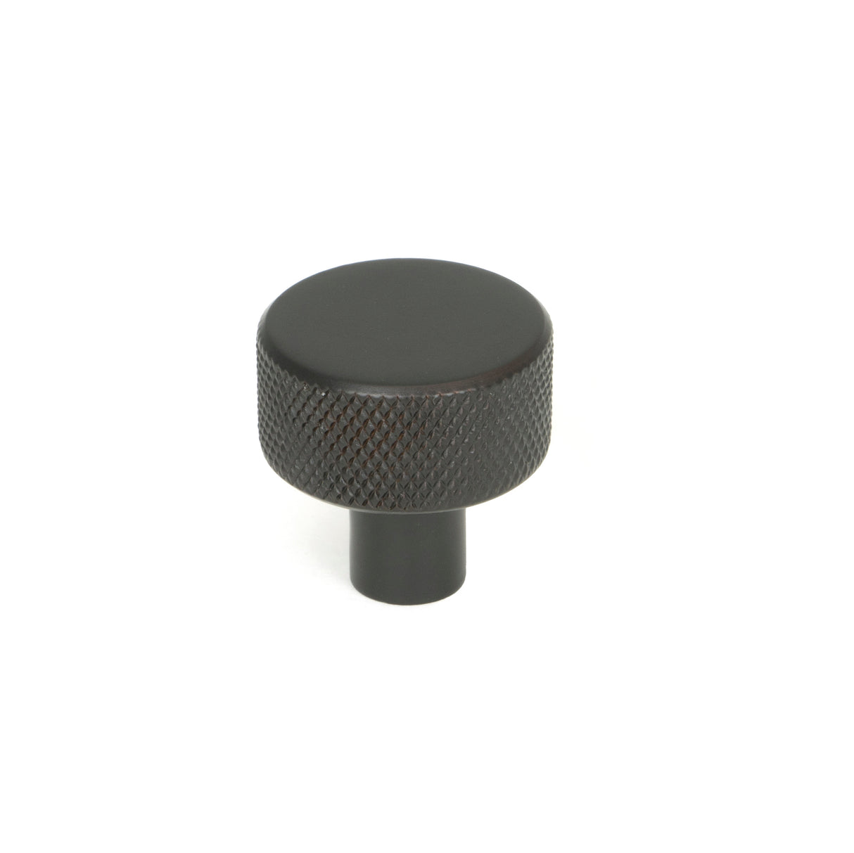 From The Anvil - Aged Bronze Brompton Cabinet Knob - 25mm (No rose) | Sku. 46827 | Trade Door Handles.